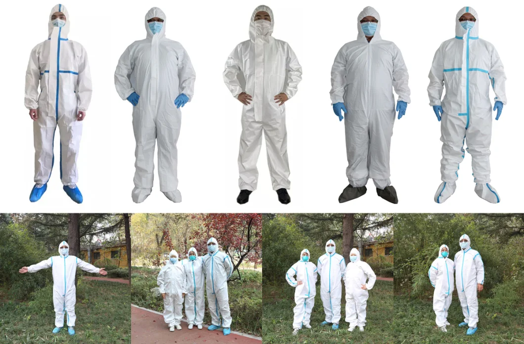 Wholesale Prices Hospital Use Medical Level 2/3/4 PPE SMS Protective Clothing Coverall