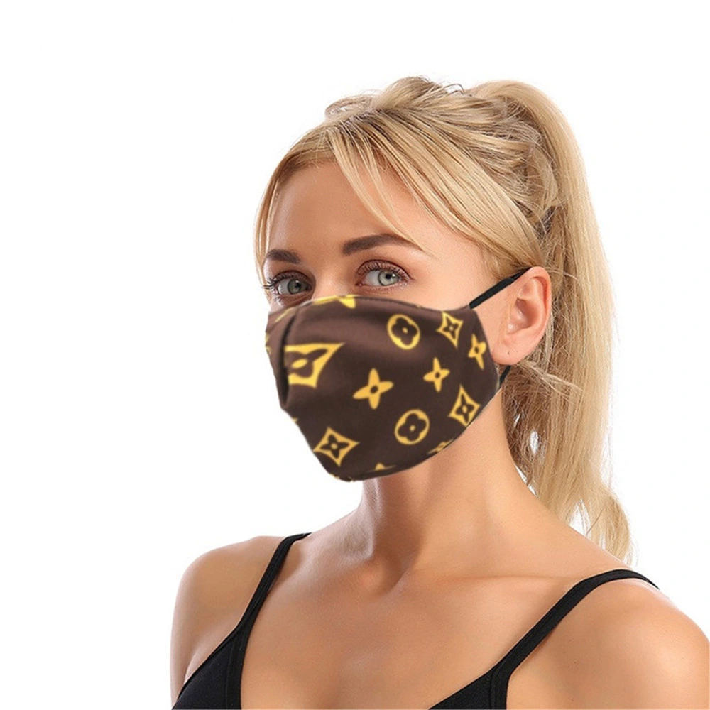 Louis Superme Guccu Designer Face Mask Fashion Fabric Cloth Reusable Wahable Designer Mask LV Gg Vendor Inspired Famous Brand 3 Ply Designee Custom Luxury