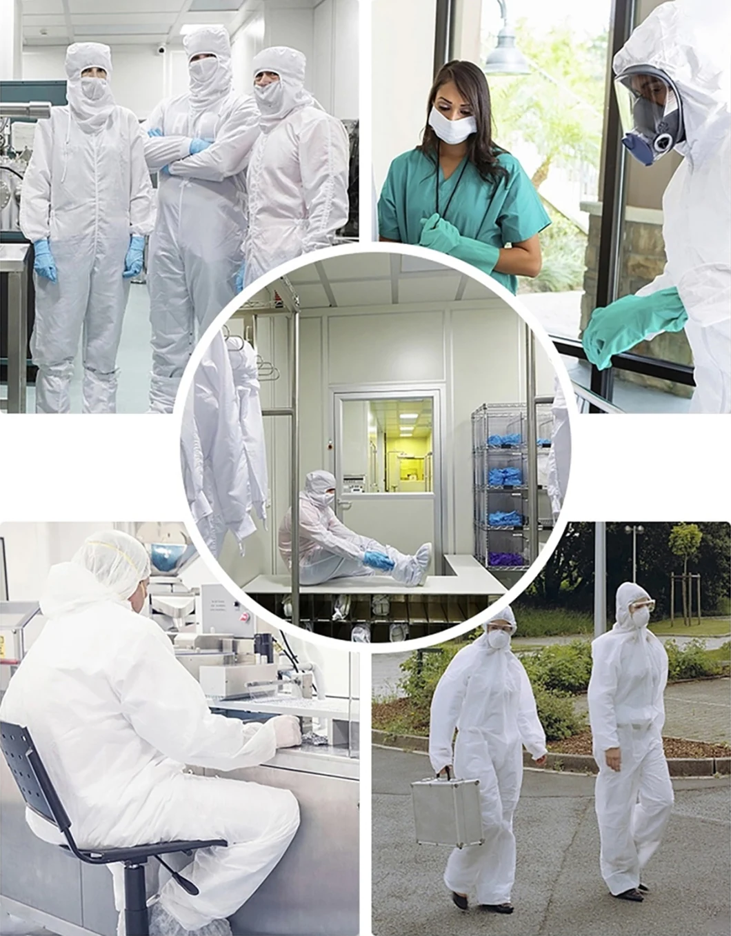 Wholesale Prices Hospital Use Medical Level 2/3/4 PPE SMS Protective Clothing Coverall