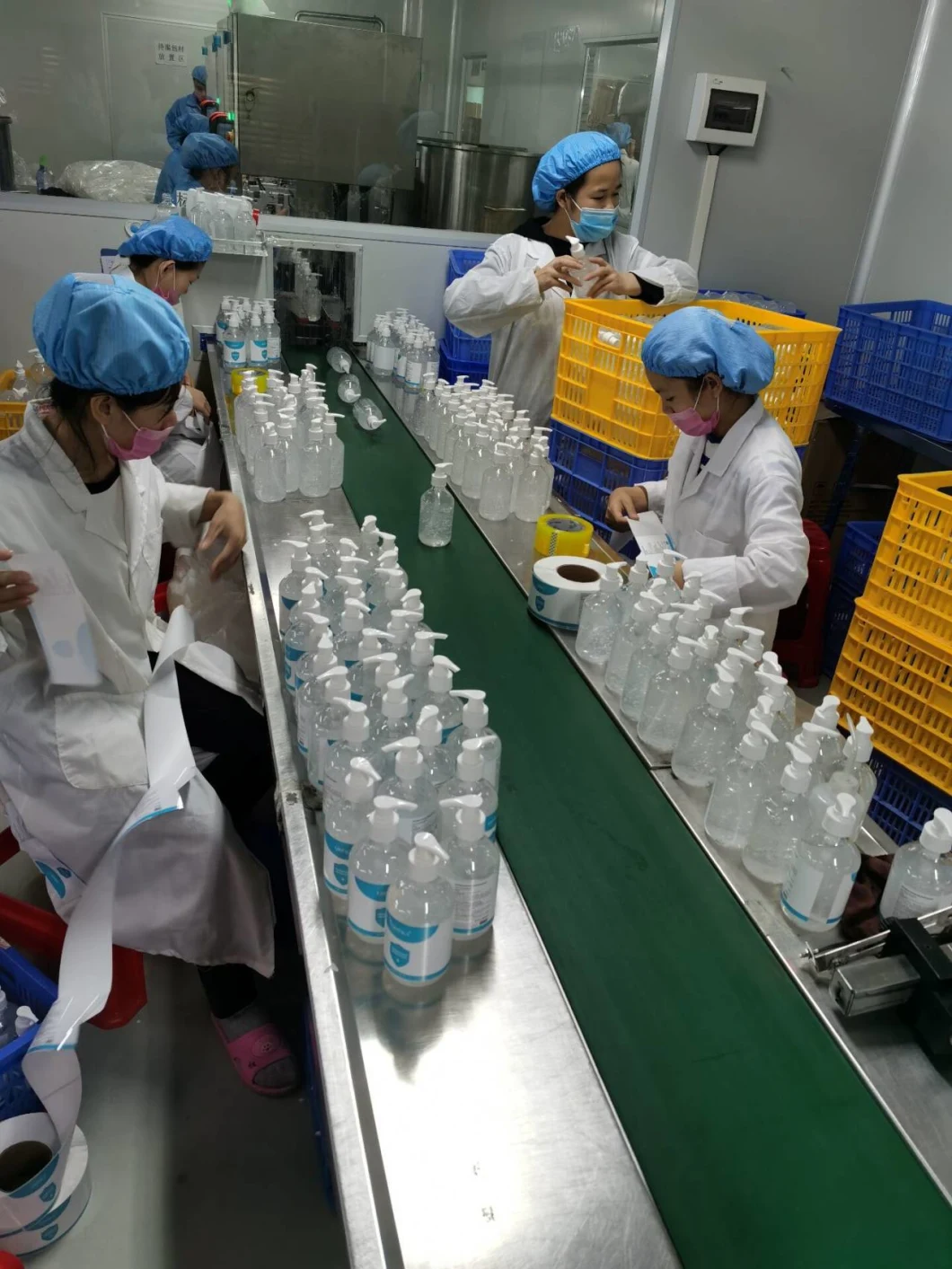 1000ml 75% Alcohol Instant Hand Sanitizer Gel Manufacturer in Stock Private label