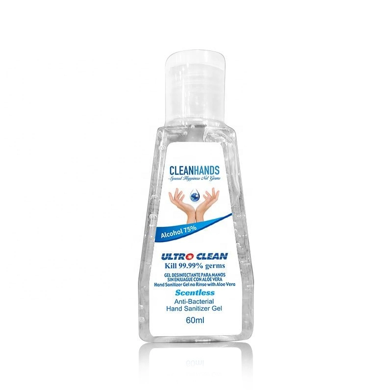 1L Odorless Colorless Waterless 75% Alcohol Hand Sanitizer with FDA